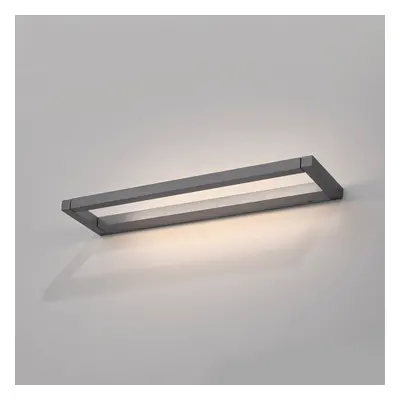 PURE PURE LED nástěnné světlo Puro šedá šířka 50 cm hliníkový stmívač