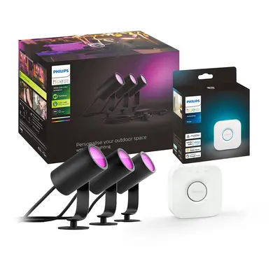 Philips Hue Philips Hue Lily Outdoor Bundle 3ks bodovka+bridge