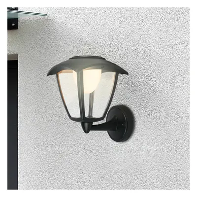 Briloner LED dobíjecí venkovní nástěnné svítidlo 3929015, černé, dotykový stmívač