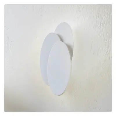 Lindby Nástěnné LED svítidlo Lindby Kolme, bílé, plast, 28 cm