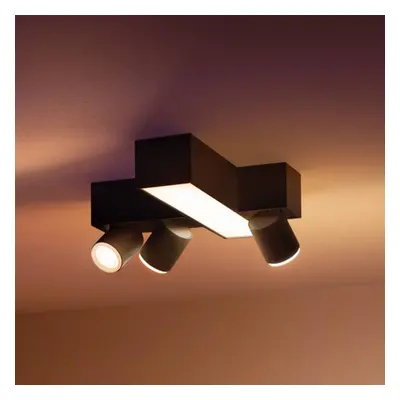 Philips Hue Philips Hue LED reflektor Centris Cross černý 3 světla RGB CCT