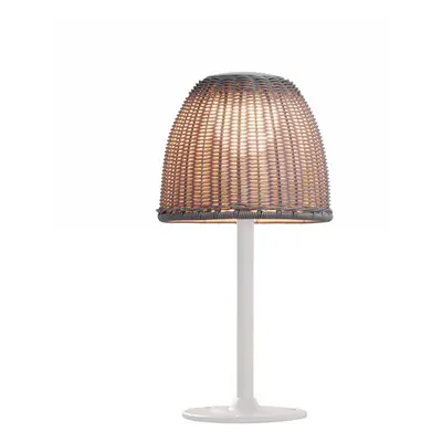 Bover Podstavná lampa Bover LED Atticus, výška 40 cm, přírodní bílá/béžová