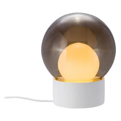 pulpo GmbH stolní lampa Pulpo Boule Small, kouřově šedá/opálová/bílá, sklo