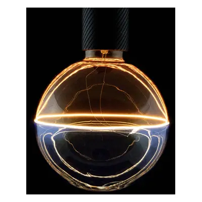 Segula SEGULA LED globe Illusion, E27 G145 modrá/jantarová 6W 1900K stmívání