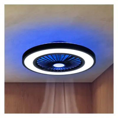 Näve LED stropní ventilátor se světlem Arioso, tichý, Ø 54 cm, CCT