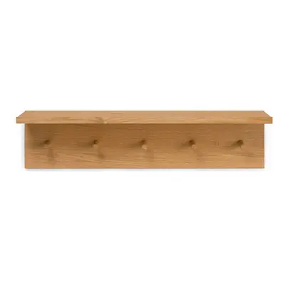 ferm LIVING ferm LIVING úložný regál Place Rack, délka 75 cm, háček, dřevo