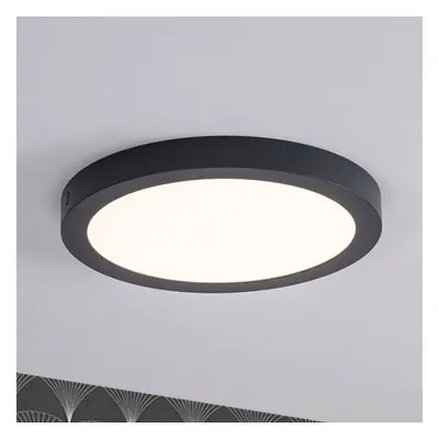 Paulmann Paulmann Abia LED panel Ø 30cm 2 700 K tmavě šedá