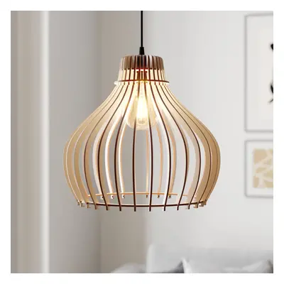 TEMAR LIGHTING Závěsné světlo Barrel jeden zdroj, Ø 38 cm