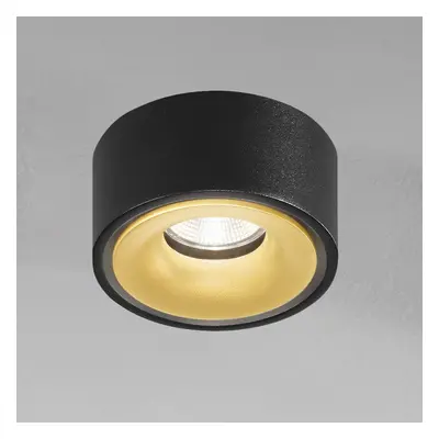 Egger Licht Egger DLS LED reflektor Clippo EP, černo-zlatý, 2 700 K