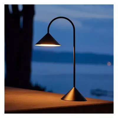 FRANDSEN FRANDSEN LED stolní lampa Grasp, černá, výška 47 cm, kovová