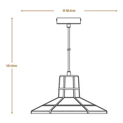 LEDVANCE Závěsné svítidlo LEDVANCE Concrete Sala, beton, tmavě šedá barva