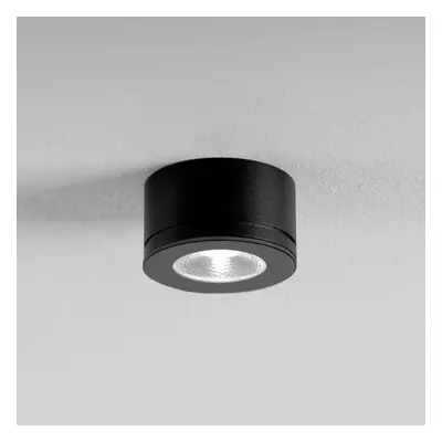 Egger Licht Egger LED stropní svítidlo Newton černé 30° 3 000 K Ø 6,3 cm IP54