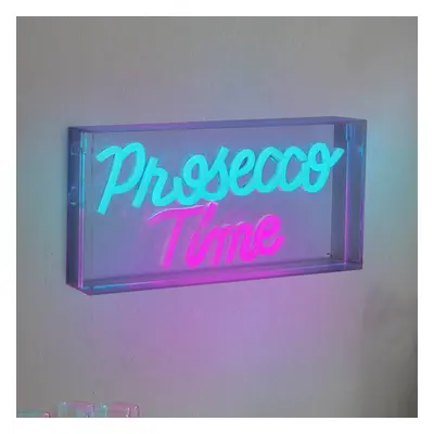 Näve Nástěnné svítidlo LED Prosecco Time čiré 30x15 cm plast USB RGB