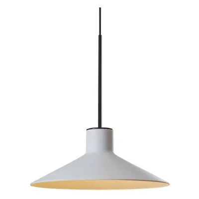 Bover Závěsná lampa Bover LED Platet, černá/šedá, Ø 20 cm