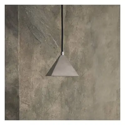 ferm LIVING ferm LIVING Kare závěsná lampa, ocelově šedá, nerezová ocel, 12,5 cm