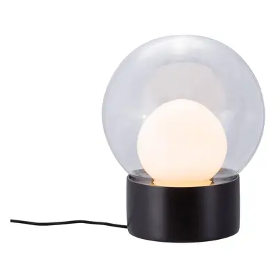 pulpo GmbH stolní lampa Pulpo Boule Small, čirá/opálová/černá, sklo