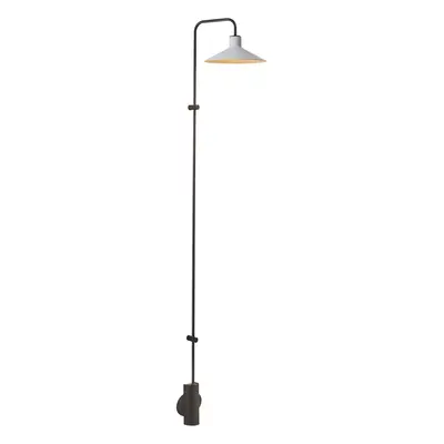 Bover Nástěnné svítidlo Bover LED Platet A/06, černá/šedá, 154 cm