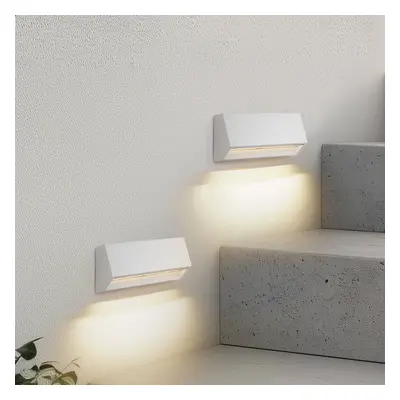 Lindby Venkovní nástěnné svítidlo LED Lindby Appeso, délka 22 cm, sada 2 kusů