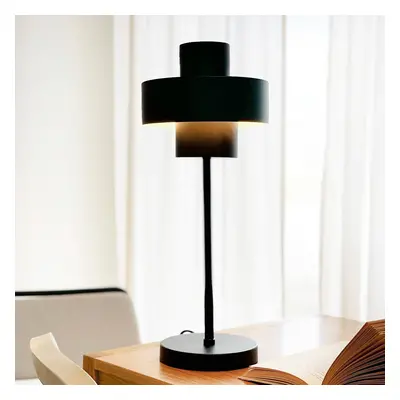 Dyberg Larsen Dyberg Larsen stolní lampa Stoke, černá, výška 49,5 cm