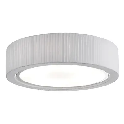 Bover Stropní svítidlo Bover LED Urban, stříbrná/bílá, Ø 60 cm