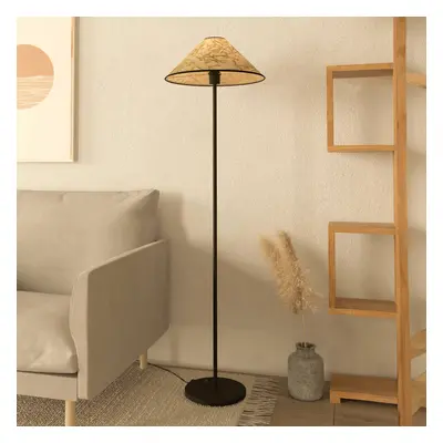 EGLO Stojací lampa Oxpark, 146,5 cm, zelená/bílá/černá