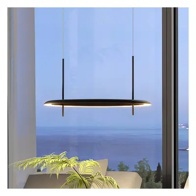 Molto Luce Závěsné svítidlo Molto Luce LED Vuto PD, černá, Ø 60 cm, hliník