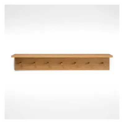 ferm LIVING ferm LIVING úložný regál Place Rack, délka 105 cm, háček, dřevo