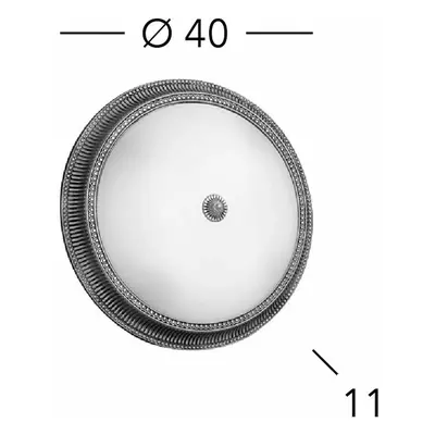 KOLARZ Stropní svítidlo KOLARZ Milord, Ø 40 cm, pozlacené 24 karátovým zlatem