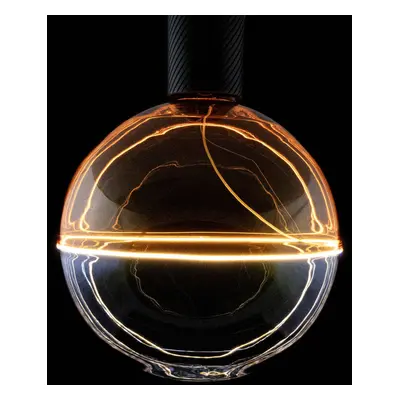 Segula SEGULA LED globe Illusion, E27 G190 modrá/jantarová 6W 1900K stmívání