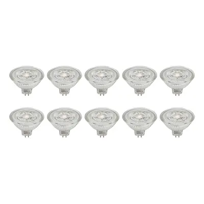 PRIOS Prios LED reflektor GU5.3 4,9W 500lm 36° čirý 840 sada 10 ks