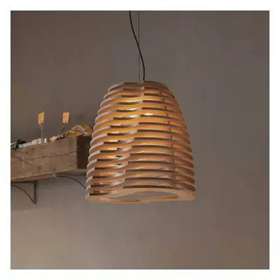 Eco-Light Závěsné svítidlo Twist, buk, přírodní, 150 cm