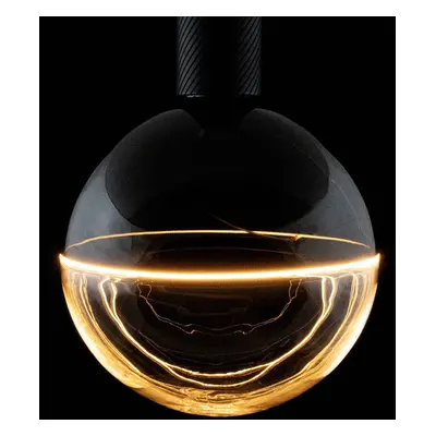 Segula SEGULA LED-Globe Illusion E27 G190 čirá/černá 6W 1900K stmívání