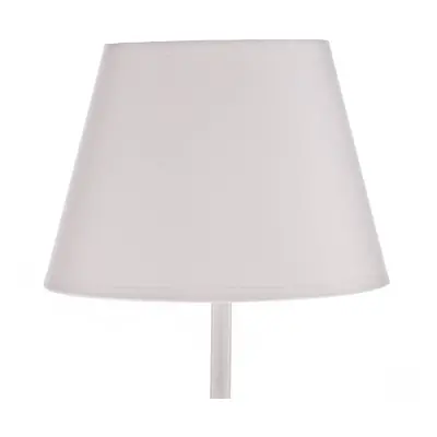 Luminex Stolní lampa Soho, kónická výška 33 cm, bílá