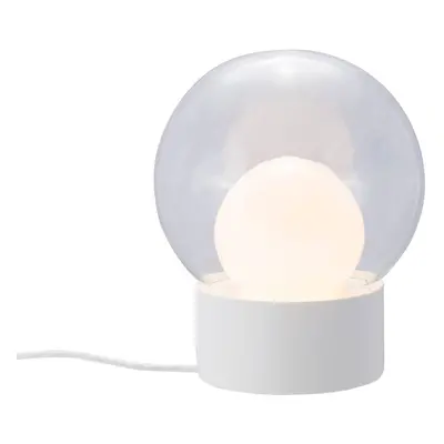 pulpo GmbH stolní lampa Pulpo Boule Small, čirá/opálová/bílá, sklo