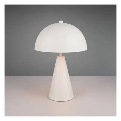 Trio Lighting Stolní lampa Alfie, světle šedá matná, kov, E27