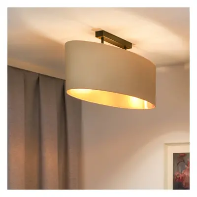 Envostar Stropní svítidlo Envostar Idun light beige 80cm přírodní materiál vegan