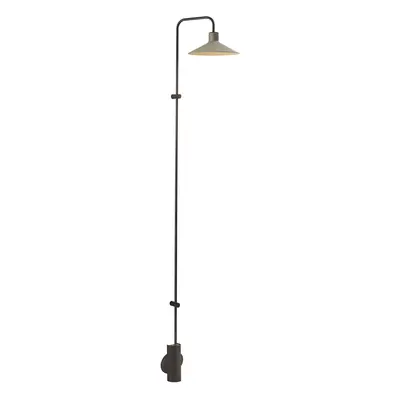 Bover Nástěnné svítidlo Bover LED Platet A/06, černá/olivově šedá, 154 cm