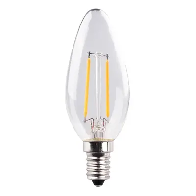 Müller-Licht Müller Licht LED svíčka E14 2,2 W žhavicí vlákno 2 700 K čirá 2 ks