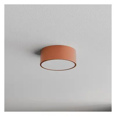 TEMAR LIGHTING Stropní svítidlo Cleo, Ø 20 cm, IP54, měděná barva, kov, E27