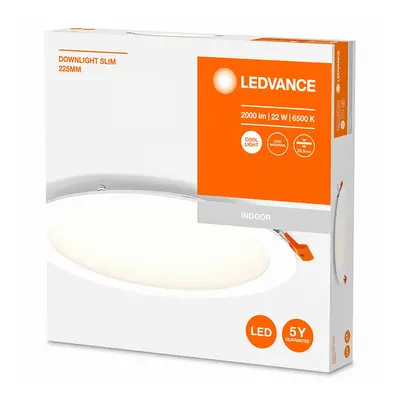 LEDVANCE LEDVANCE Recess Slim LED vestavné svítidlo Ø22cm 6500K