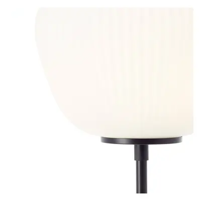 Brilliant Stojací lampa Kaizen, výška 140 cm, opál, sklo/kov