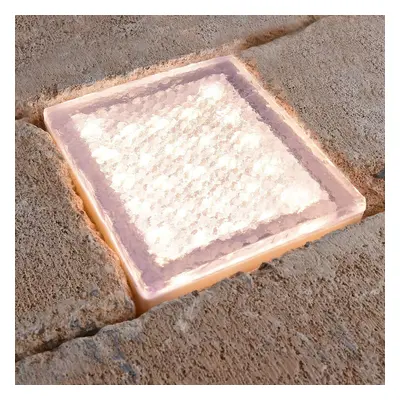 Deko-Light LED zapuštěné podlahové svítidlo Tabit, 10 x 10 cm, pochozí