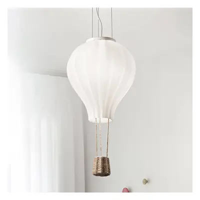 Ideallux Závěsné svítidlo Ideal Lux Dream Big, opálové sklo, Ø 30 cm