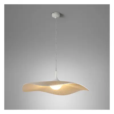 Bover Závěsná lampa Bover LED Mediterránia, krémová barva, Ø 52 cm