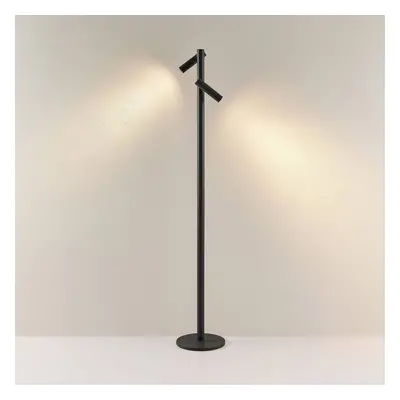 Molto Luce Molto Luce LED nabíjecí stojací lampa Mimo Double F, antracit, hliník