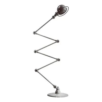 Jieldé Jieldé Loft D9406 Stojací lampa 6x40 cm, broušená ocel