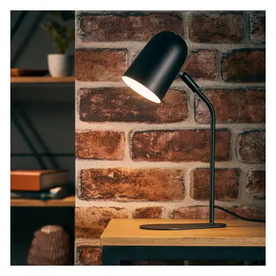 Brilliant Stolní lampa Tong, černá, výška 38 cm, kovová