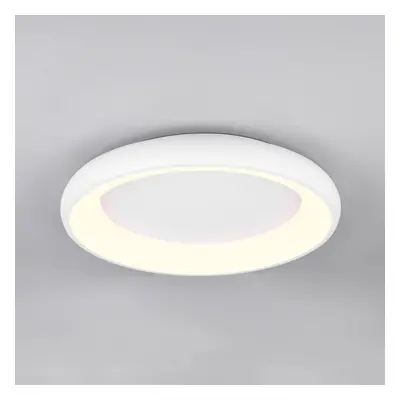 Trio Lighting LED stropní svítidlo Cardona, Ø 62 cm, matná bílá, kov, CCT