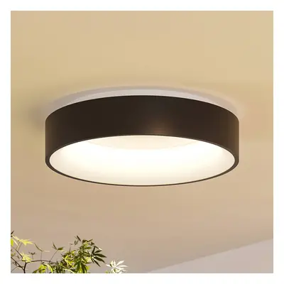 Arcchio Arcchio LED stropní svítidlo Aleksi, Ø 45 cm, černá, kov, CCT