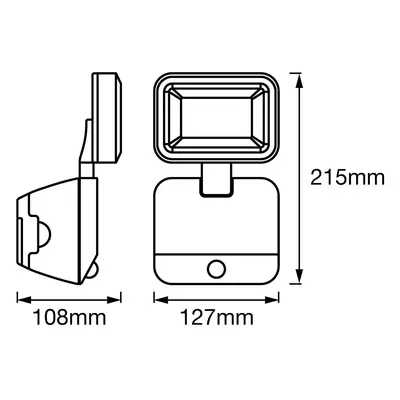 LEDVANCE LEDVANCE Battery LED Spotlight venkovní, 1 zdroj